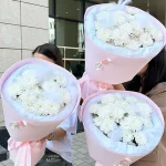 Цветочное трио Нежность в ладонях