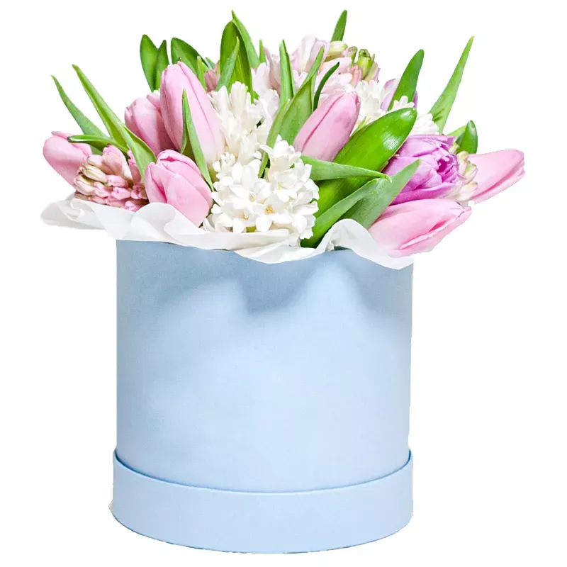 Цветы в коробке Моя настоящая любовь