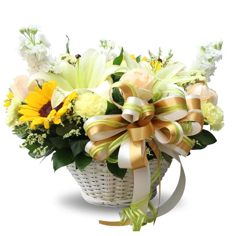 Корзина с цветами Сказочный миг